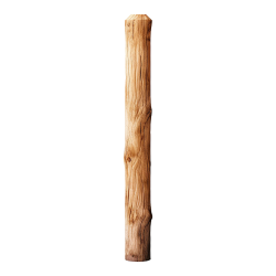 Wooden pole